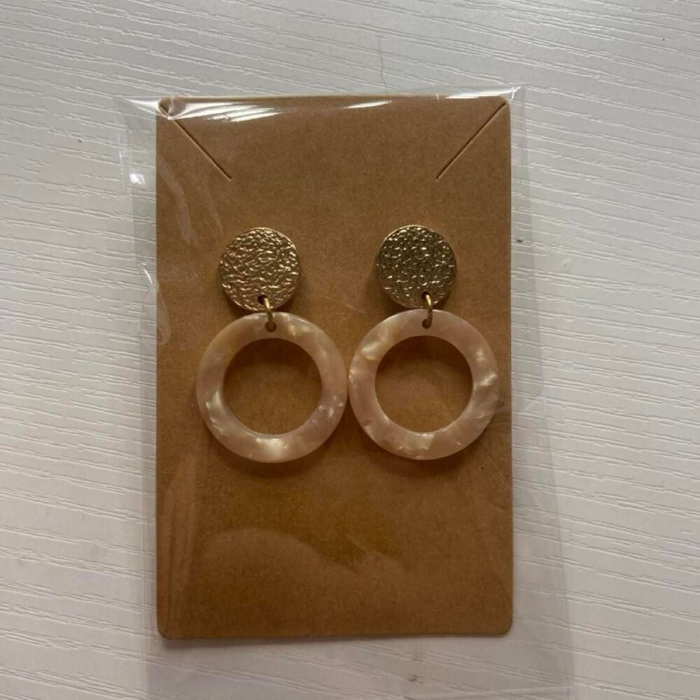 circular earrings